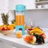 Portable Electric USB Rechargeable Juice Maker 6 Blade Multicolor
