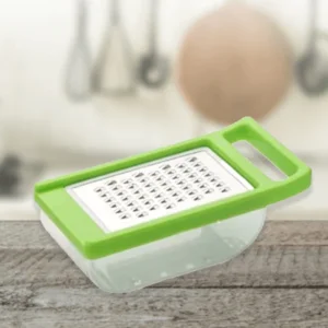 Cheese Grater/ Slicer/ Chopper With Stainless Steel Blades