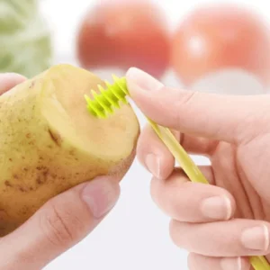Manual Plastic Vegetables Spiral Screw Rotate Slicer / Spiral Cutter