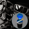 Car Ashtray Smokeless Odor Remover with Blue LED Cool Light Indicator