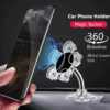 Mini Flower Shape 360? Rotatable Phone Stand with Double-Sided Suction Cup