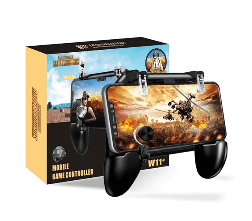 Mobile Phone Gamepad BGMI Game Controller SR Joystick Compatible with iOS & Android