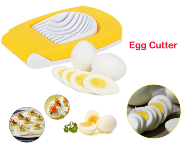 Multipurpose Egg Cutter/Slicer with Stainless Steel Cutting Wires