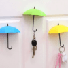 Multipurpose Umbrella Key Hat Holder Wall Hanging Hook Multicolor