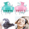 Hair Scalp Massager Brush, Scalp Care Hair Brush with Soft Silicon massage head assorted color