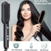 Hair Straightener Built with Comb, Fast Heating & 5 Temp Settings