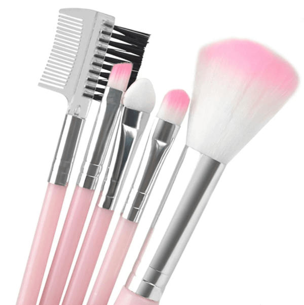 Professional Cosmetic Makeup Soft Brushes Set 5pcs