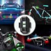 Multicolor Mini Led Strobe Warning Light Light for Bike Bicycle Car & Drone Aircraft