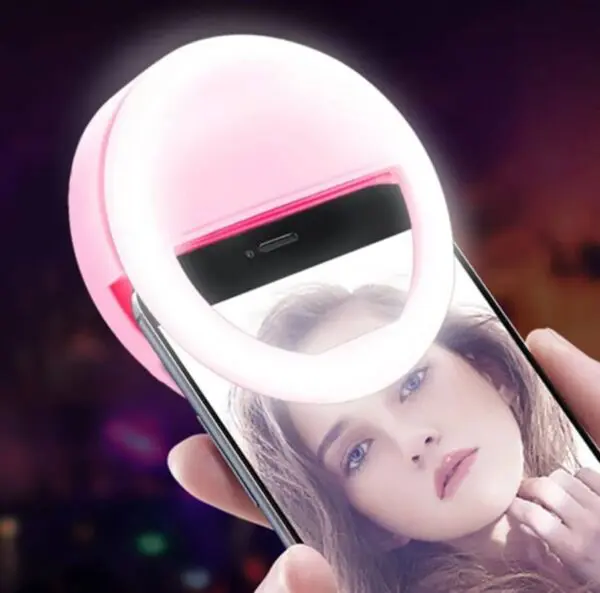 Selfie Light for Smartphone Battery Operated Ring Light (Battery Not Included)