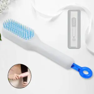 Self Cleaning Hairbrush One-pull Clean Hair Styling Tools