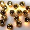 LED Golden Diya Series Light for Diwali Decoration (16 Diya set)