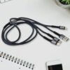 Multi purpose 3 in 1 Super Fast Charging Cable
