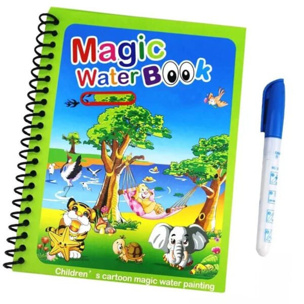 Magic Water Color Book with Pen