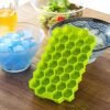 Flexible Silicone Honeycomb Design Ice Cube Tray