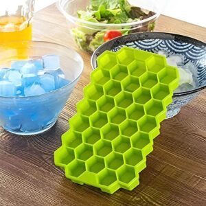 Flexible Silicone Honeycomb Design Ice Cube Tray