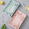 Cavity Mini RoundPlastic Reusable Round Ice Cube Trays