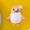 Penguin Storage Wall Mount Holder for Phone Tv RemoteToothbrush Holder (Assorted Color)