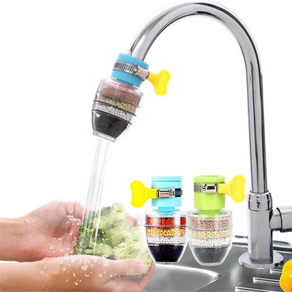 Activated Carbon Faucet Tap Water Clean Purifier Filter